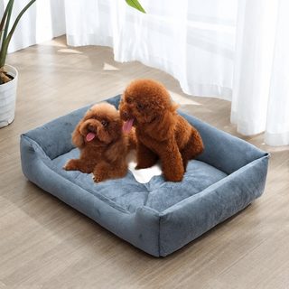 사계절 강아지 고양이 방한 침대 푹신한 실내 반려동물 쿠션 매트