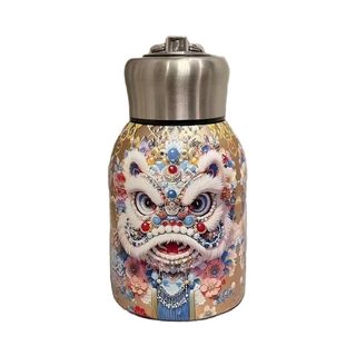 316 스테인리스 중국풍 샤오팡딩 미니 보온병 300ml 휴대용 진공 보온컵 온도