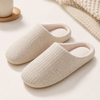 남녀공용 겨울 방한 실내화 미끄럼방지 부드러운 거실 슬리퍼