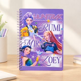 크로스보더 K-POP 마녀사냥단 A5 코일 북 단행 컬러 노트 학생 손 장부 학생