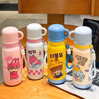 높은 용모치 우선 316 스테인리스 만화 어린이 보온컵 야외 휴대용 수행컵