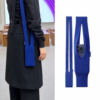 아이폰 가방 Pocket2025 신형 겨드랑이 가방 소규모 숄더 가방 니트 털실 가방