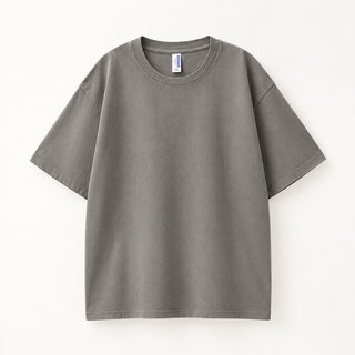 남성 260g 헤비웨이트 순면 반팔 티셔츠 오버핏 드롭숄더 클린핏 헬스 운동