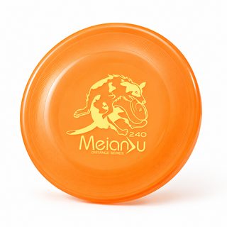 반려견 훈련용 플라잉디스크 240mm 120g 투명 컬러