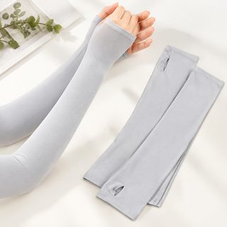 루이야 남녀공용 아이스 쿨토시 햇빛 가림 팔토시 야외 자전거 라이딩 운동