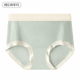 여성 하이웨이스트 순면 팬티 7A 뽕누에사 억균 안가랑이면 사역 생방송 중