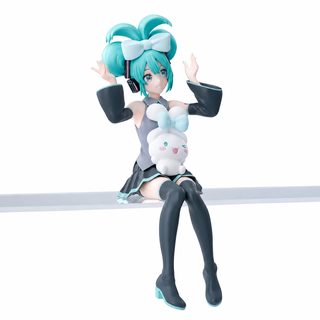 옥계개 큰 귀 개 초음 miku 앉은 자세 누르다 라면 피규어 모형 진열품 선물