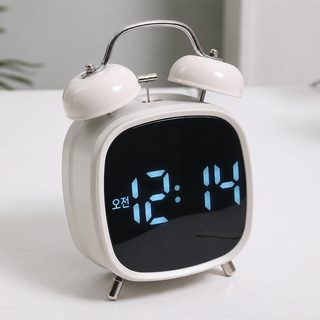 창의력 큰 음량 금속 강력 타령종 LED 시계 기상 어려움 다기능 시계 GH8032 타령종