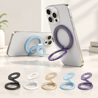 양면 마그네틱 핸드폰 반지 브래킷은 애플 안드로이드 공장에서 magsafe 신형