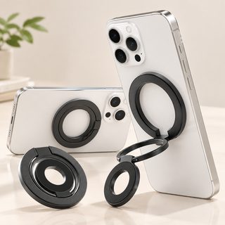 MagSafe360도 회전 강한 자력 신형 애플 16 반지 링 스탠드 더블 링 자기 흡입