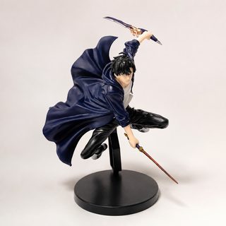 나 혼자 암영군왕 정소우 전투 버전 PVC 피규어 18cm 데스크톱 장식 모형