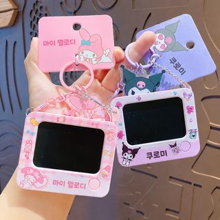 정품 캐릭터 삼려갈매기 낙서 화판 열쇠고리 책가방 걸이 쿠로미 커플 열쇠