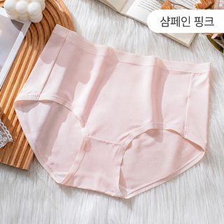 맞춤형 80개 모달 여성 삼각바지 뽕누에 7A 억균 가랑이 통기 중허리 팬티녀