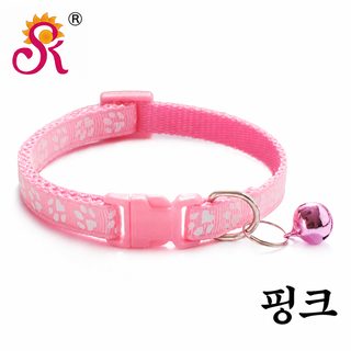 1.0 개 발자국 개 목걸이 천 방울 목걸이 고양이 목걸이 인기 대박 대량 현물 공장점