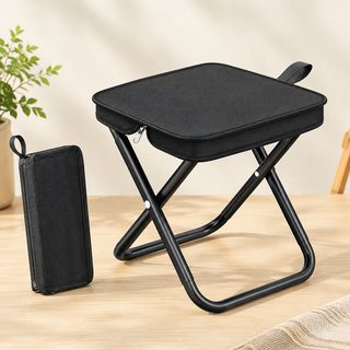 야외 필통 접기 작은 마자 휴대용 핸드백 의자 캠핑 피크닉 벤치 초경량 의자 기차 줄서기 의자