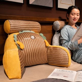 여름 돗자리 쿠션 침대 머리 쿠션 쿠션 큰 쿠션 쿠션 소프트백 침대 위 독서