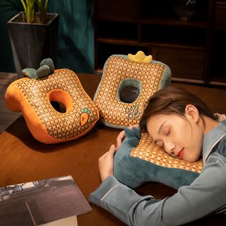 여름철 빙수 돗자리 낮잠 베개 엎드려 베개 초등학생 엎드려 책상 오전 휴식 쿠션 사무실 잠 엎드려 베개