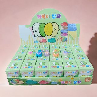 12개입 카피바라 캐릭터 블라인드 피규어 키링 풀박스 어린이 학생 선물