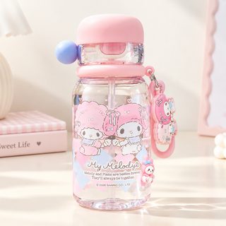 어린이 트라이탄 빨대 물병 660ml 초등학생 휴대용 물통