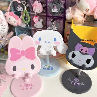 산리오 마이멜로디 시나모롤 쿠로미 헬로키티 스마트폰 거치대 캐릭터 책