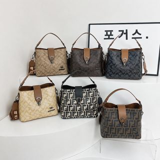 크로스보더 2024 신형 물통 가방 여성 가방 도매 복고 패션 휴대용 bags 소대