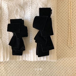 가을 겨울 체조 벨벳 포니테일 클립 바나나 클립 한국 심플 머리핀 반묶음 클립 뒤통수 2025 신형녀