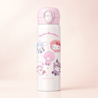 어린이 스테인리스 빨대 보온 물병 학생 휴대용 캐릭터 물통