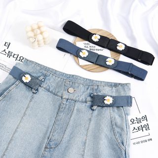 원천 공장 청바지 벨트 무흔 탄력 백합 스텔스 조절 남자 여자 펀치 면제 게