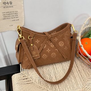 가벼운 럭셔리 빈티지 대용량 토트백 여성 신상 패션 프린트 크로스백 디자