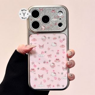 산리오 글리터 아이폰 케이스 iPhone 13~17 프로맥스 귀여운 실리콘 충격방지