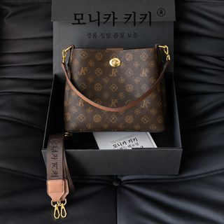 올드 플라워 사치 대용량 토트백 우체부 가방 토트백 핸드백 숄더 크로스백
