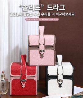 신상품 파우치 대용량 접이식 상자 휴대용 수납 파우치 휴대용 심플한 다기