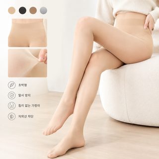 마유 여성 여름 초박형 무봉제 팬티스타킹 올풀림 방지 자외선 차단 살색
