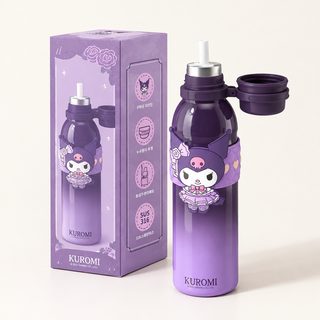 316 스테인리스 빨대 보온병 700ml 학생 등교 휴대용 물병
