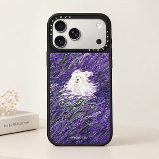 c집 자무 마르제스 강아지 적용 애플 17promax 휴대전화 케이스 15pro 보호 커버