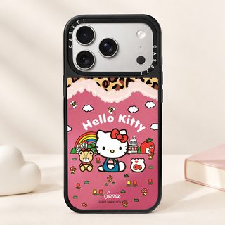 스마트폰용 표범무늬 캐릭터 아크릴 하드 케이스