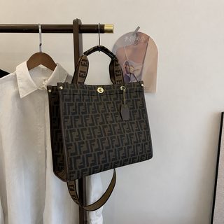 생방송 크로스보더 대외무역 크로스백 프린트 숄더백 대용량 토트백 핸드