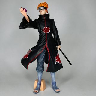나루토 페인 28cm PVC 피규어 조립식 애니메이션 장식 모델 컬러박스