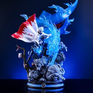 二次元动漫火影忍者六代目卡卡西手办潮玩模型桌面机箱摆件送礼物