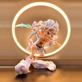 원피스 니카 루피 SD 피규어 컴퓨터 책상 장식 미니 피규어 높이 약 16cm