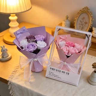 비누 장미 꽃다발 선물세트 여자친구 생일 발렌타인데이 기념일 로맨틱 선