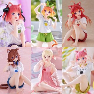 나카노 이치카 미쿠 요츠바 이노우에 타키나 애니메이션 피규어 10~12cm 귀여