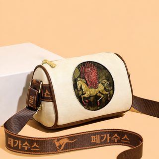코끼리 엠보싱 여성 필로우백 대용량 엄마가방 숄더 크로스백 도매