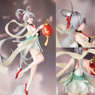 니상 부웨 뤄톈이 피규어 22cm PVC 버추얼 아이돌 캐릭터 장식 모형