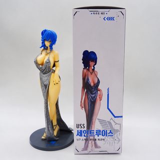 벽람항로 생루이 드레스 26cm 미소녀 애니메이션 피규어 장식품
