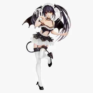 데이트 어 라이브 토키사키 쿠루미 화이트 데빌 20cm PVC 피규어 장식 모형