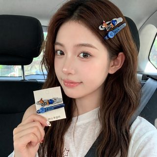 한국 동대문 기름 방울 귀여운 소시지 개 머리핀 오리 주둥이 집게 소녀 마음 앞머리 집게 이마 깨진 머리핀 머리장식