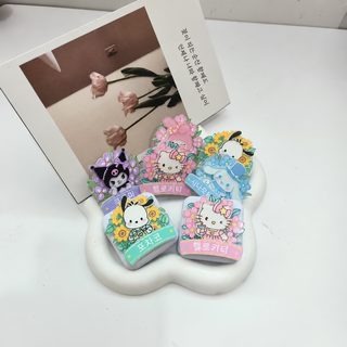 아크릴 캐릭터 장식 부품 DIY 브로치 냉장고 패치 휴대폰 거치대 책상 떨림