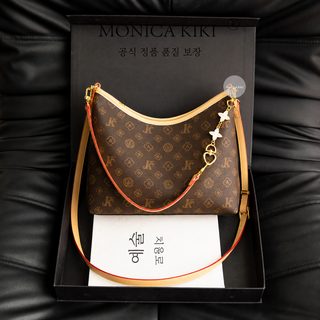 모니카치치 대용량 유럽역 2026 신형 숄더 크로스백 올드 플라워 빈티지 겨