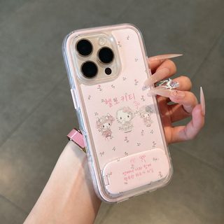 잔꽃 삼려갈매기 가루는 애플 17promax 휴대전화 케이스 16/15 스탠드 샤오미 op